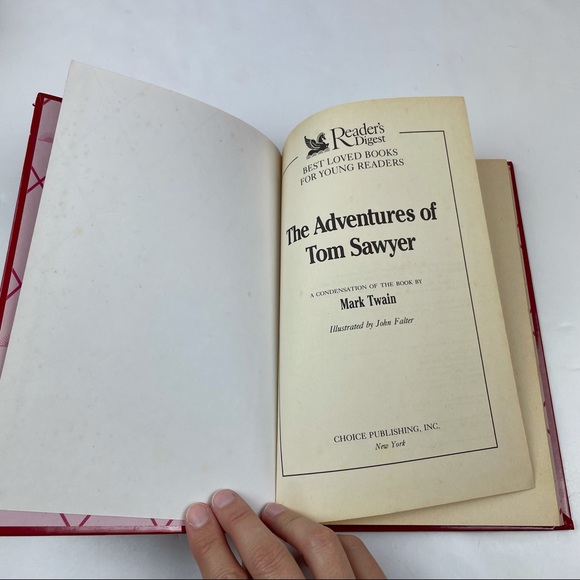 Reader’s Digest The Adventures Of Tom Sawyer Book - Picture 5 of 7